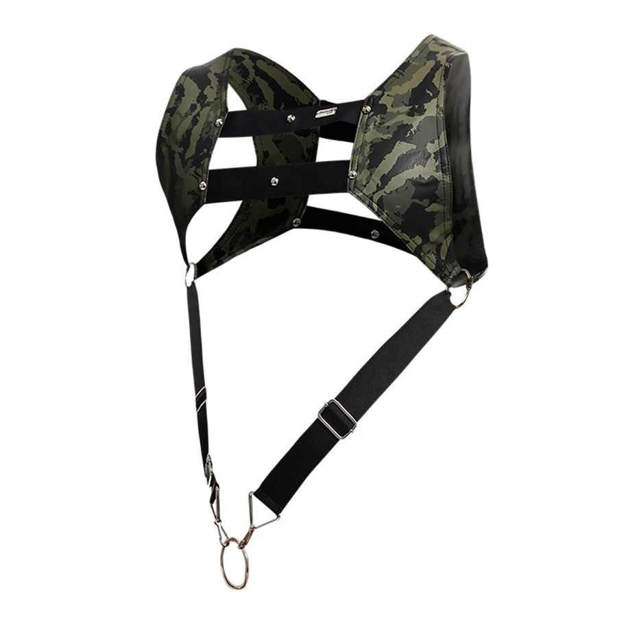 Dngeon Croptop Cockring Harness By Mob